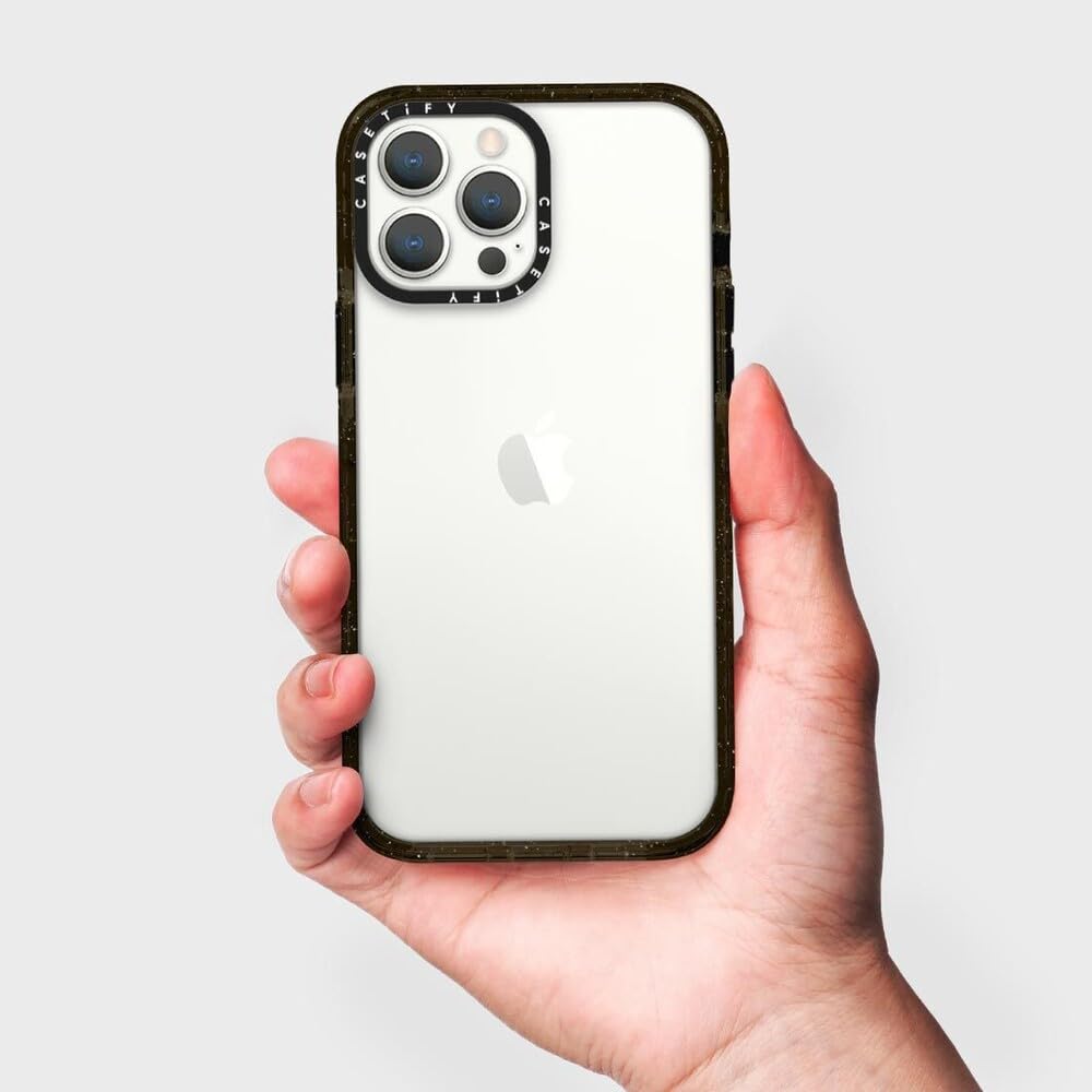 CASETiFY iPhone 13 Pro Case - Shockproof & Impact Resistant Clear Black Protective Cover | Hot Sauce Design | Perfect for Outdoor Activities, Travel & Daily Protection
