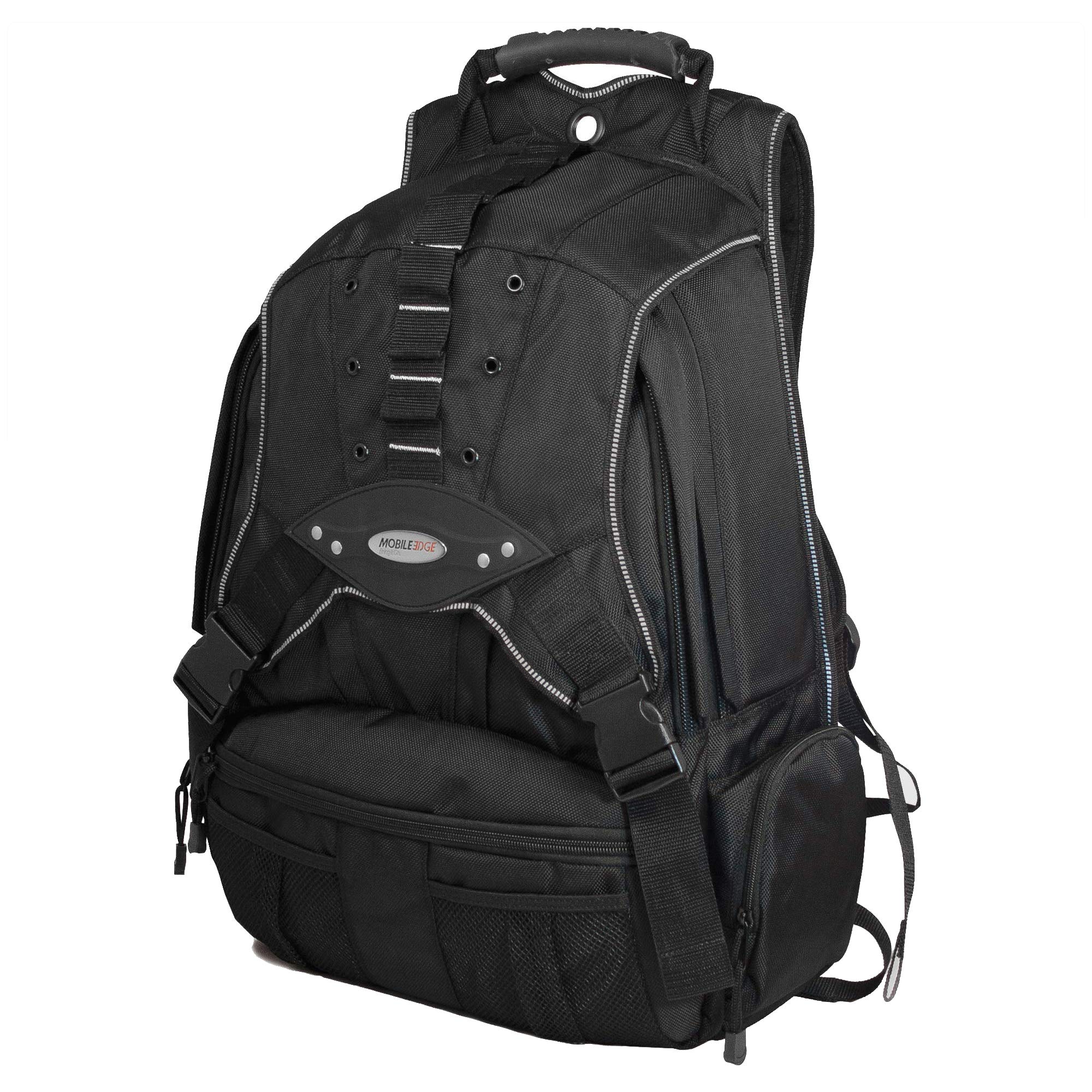 Premium 17.3 Inch Laptop Backpack for Business & Travel - Durable Tablet & Laptop Bag with USB Charging Port - Perfect for Work, School & Commuting - Black