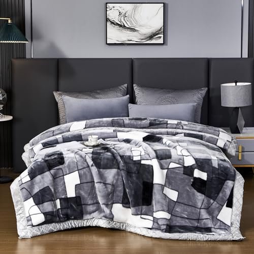 Gray and White