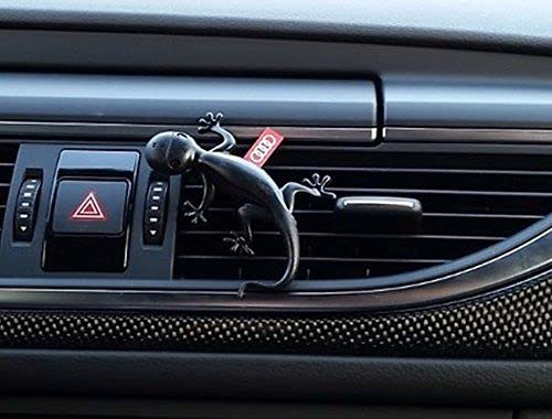 Original Audi Gecko Air Freshener - Premium Black Car Air Freshener for Long-Lasting Freshness | Perfect for Cars, Trucks & Home Use