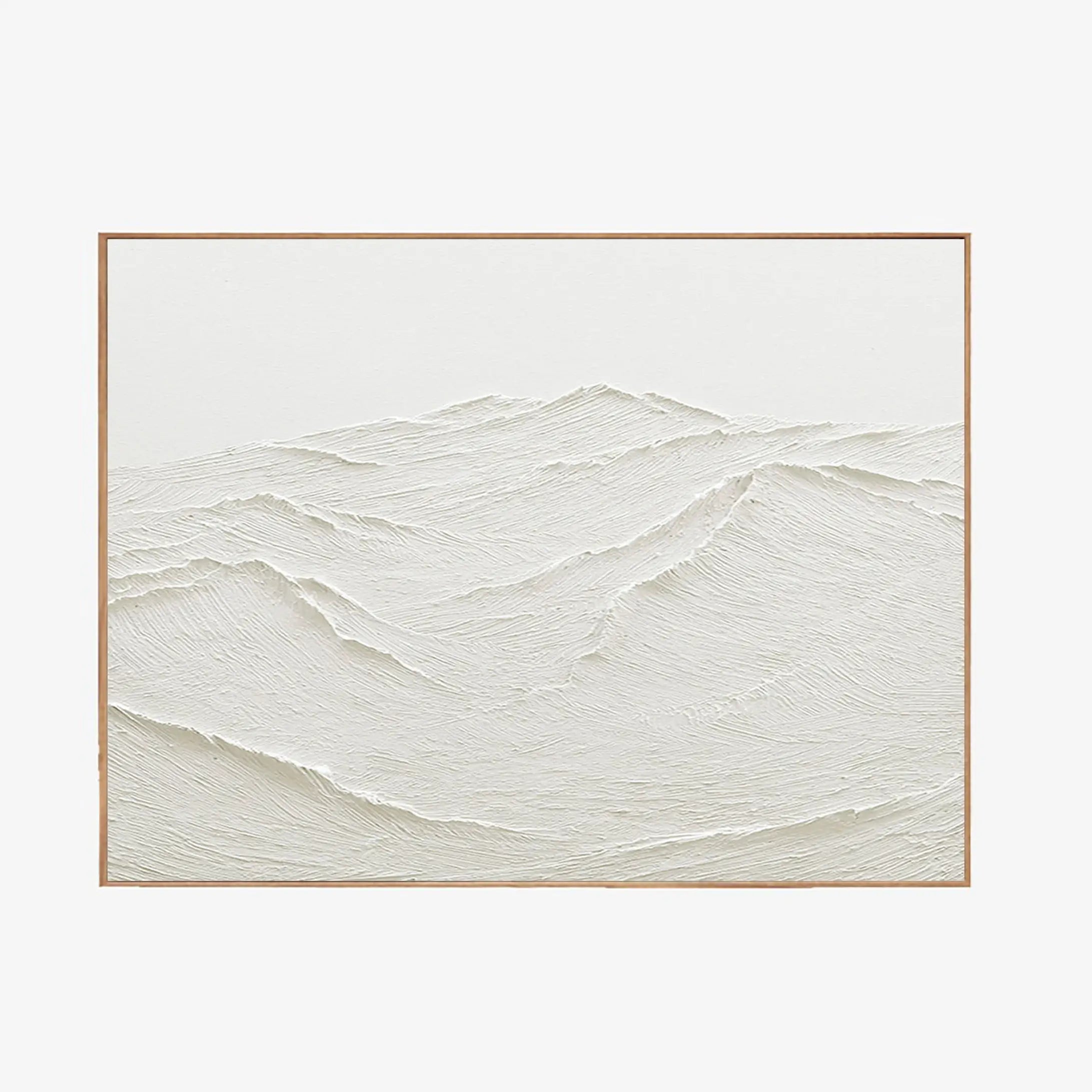 Minimalist Textured Plaster Art Painting - Abstract Wall Decor for Living Room, Bedroom & Office | #MM027