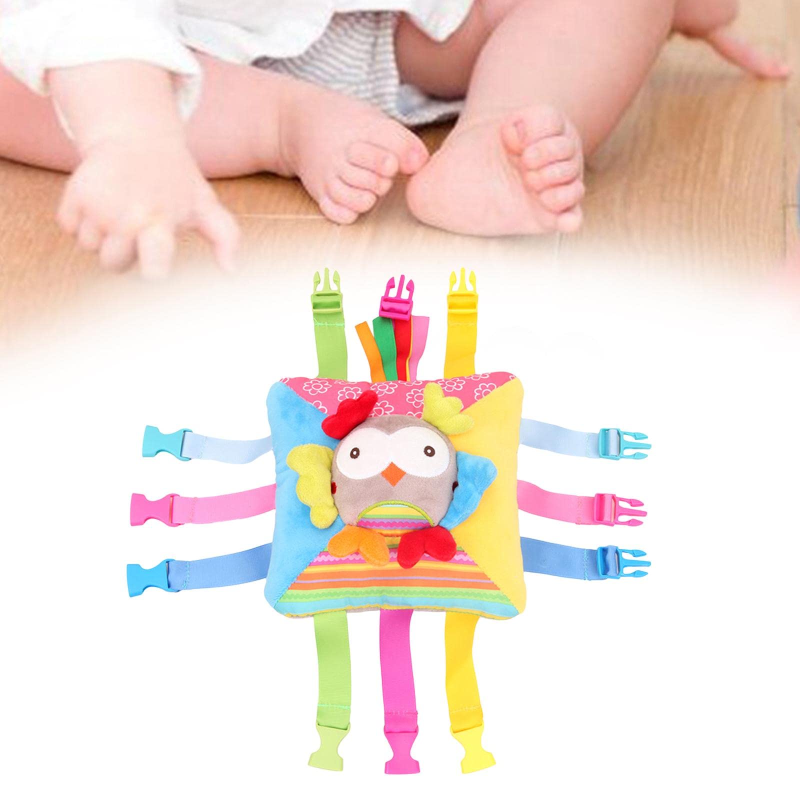 Fityle Loop Toy - Sensory Travel Toy for Kids & Babies | Stress Relief & Fine Motor Skills Development | Perfect for Airplane, Car Rides & Autism Therapy