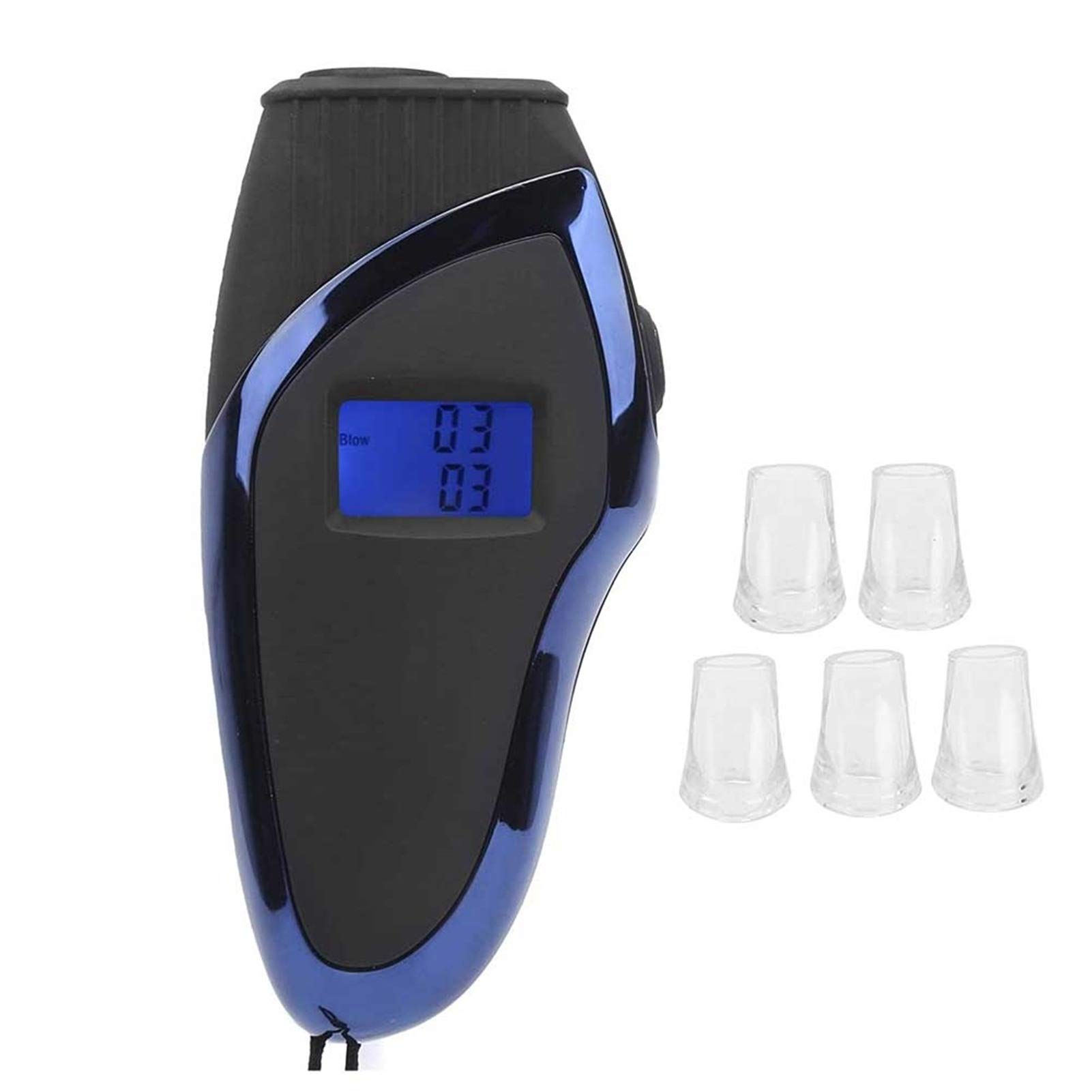 Scout Breathalyzer - Professional Grade Alcohol Tester with High Accuracy | Portable BAC Detector for Personal & Workplace Use | Ideal for Parties, Driving Safety & Alcohol Monitoring
