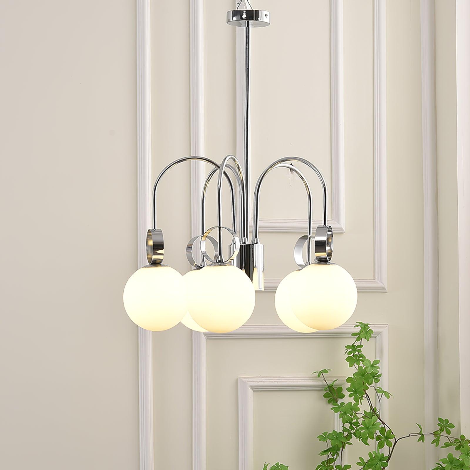 Carisa Collection Chandelier - Elegant Crystal Ceiling Light Fixture for Dining Room, Living Room & Bedroom Decor