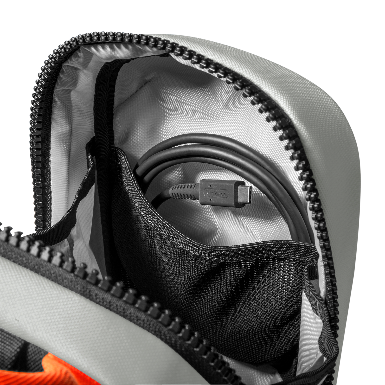 GameOn G49 Nintendo Switch 2 Sling Bag - Compact & Water-Resistant Carrying Case for Switch Console & Accessories - Perfect for Travel, Commuting & Gaming On-The-Go
