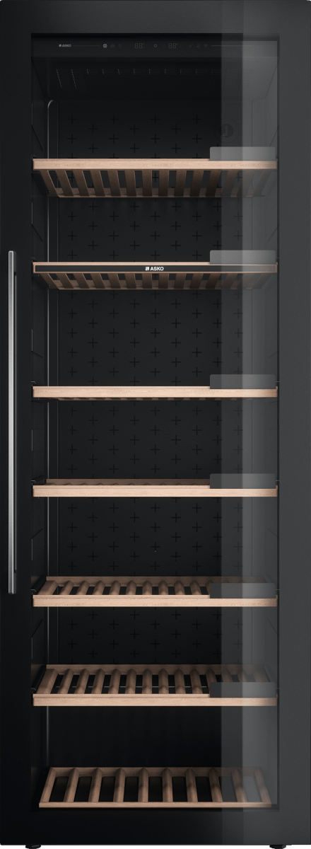 Asko WCN111942G 24-Inch Wine Climate Control Cabinet - Dual Zone Cooling, UV Protection, Perfect for Home Cellar & Wine Storage