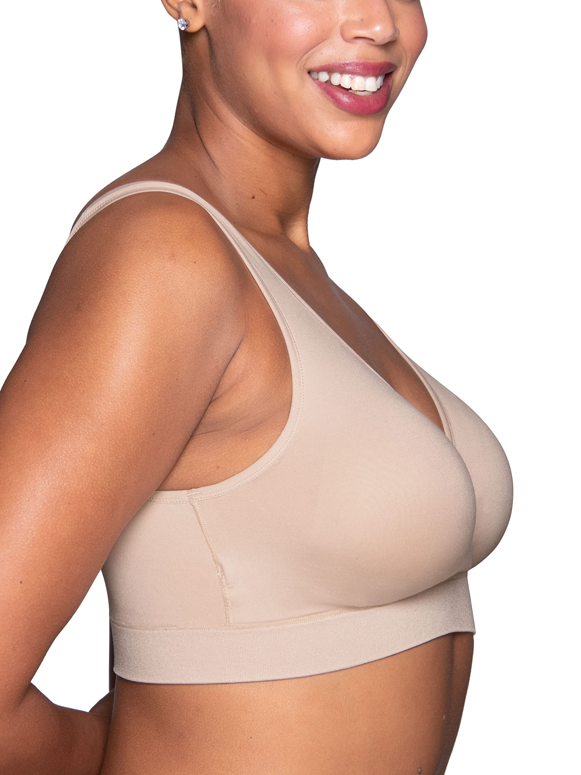 Vanity Fair Women's Maternity Nursing Bras - Wireless Pullover Sleep Bra for Breastfeeding & Comfort | Multipack Options | Perfect for Pregnancy, Nursing & Lounging at Home