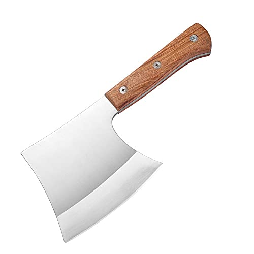 Stainless Steel Meat Cleaver Axe Knife - Sharp & Durable Kitchen Cleaver for Household Use, BY KKZY (Color: Cleaver) - Perfect for Chopping, Slicing, and Preparing Meats