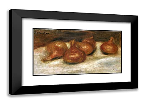 Black Modern Wood Frame with Double Matting