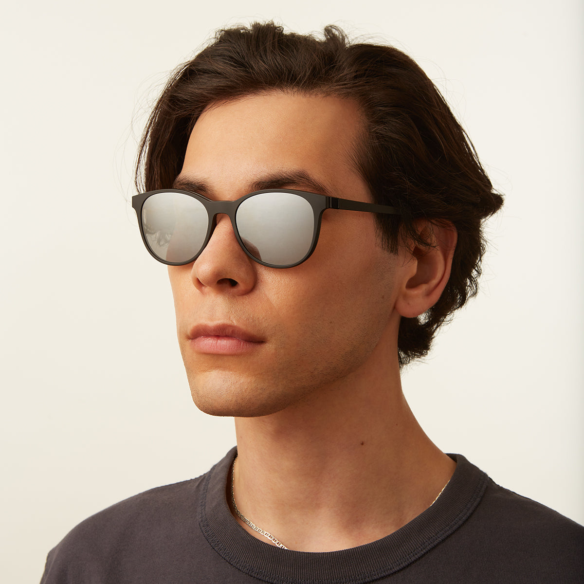 JINS Switch Classic U302 00 - Stylish Blue Light Blocking Glasses for Gaming, Work & Digital Eye Strain Relief | Computer Glasses for Men & Women