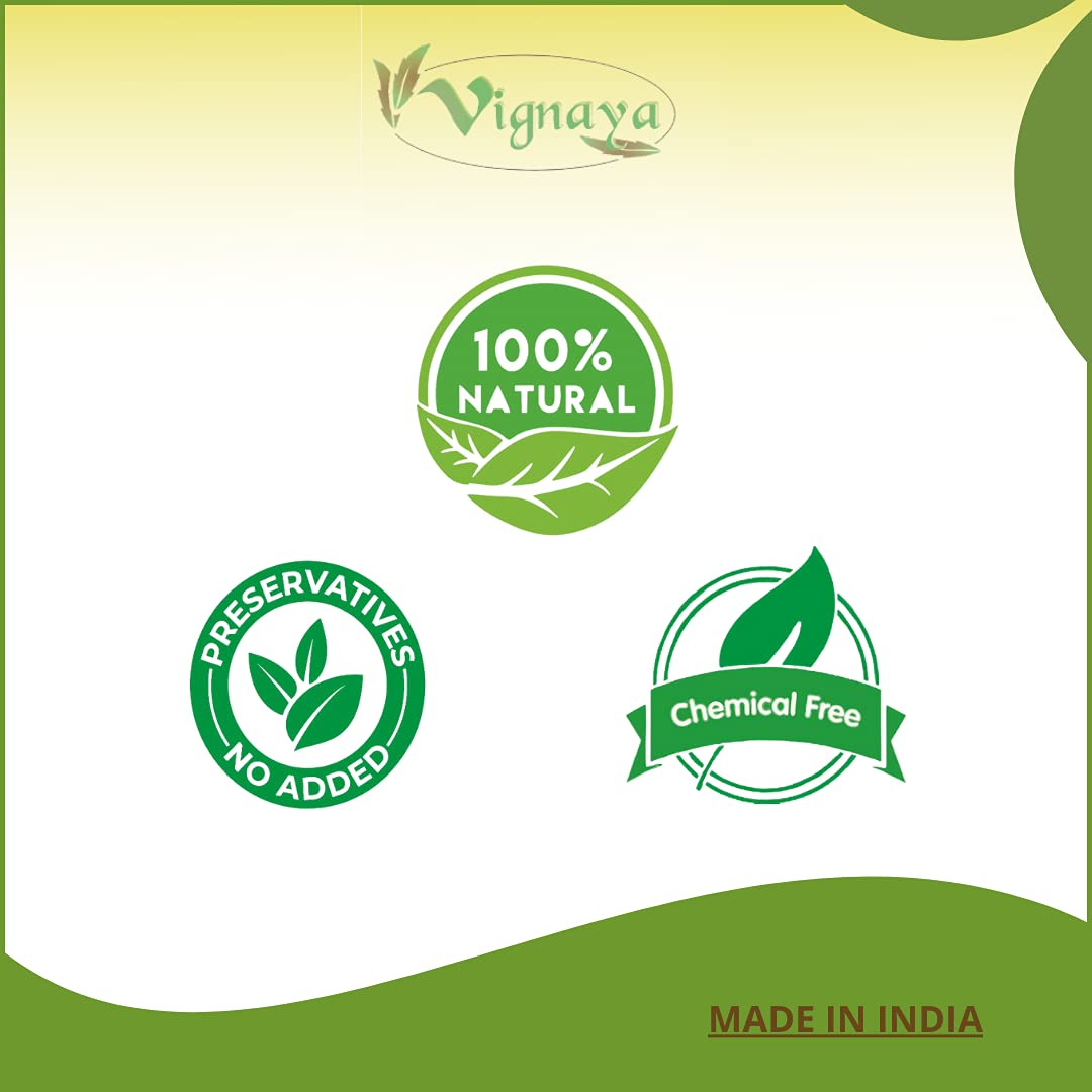 Vignaya Reetha Powder for Hair Growth & Scalp Treatment - 200g | Natural Ayurvedic Shikakai Soapnut for Healthy Hair, Dandruff Control & Hair Fall Prevention - Perfect for DIY Hair Masks & Organic Hair Care Routine