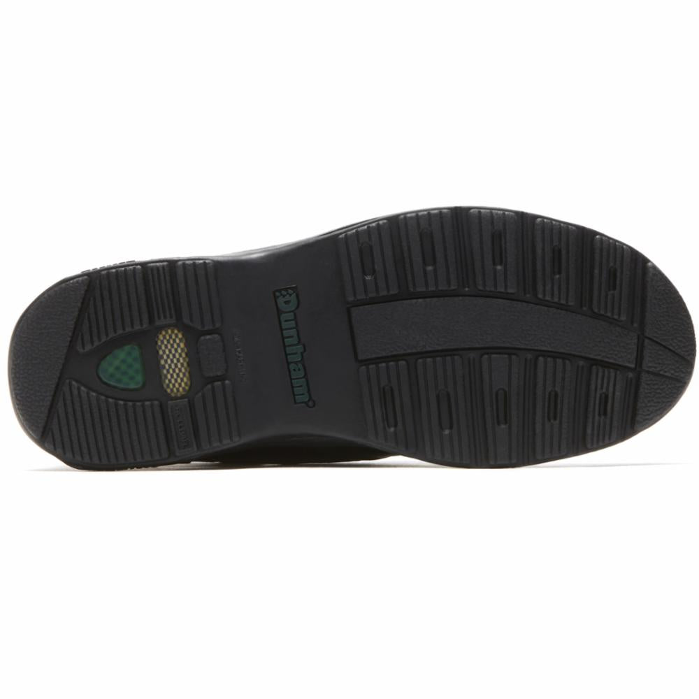 Dunham Men's Winslow Oxford Dress Shoes in Black - Comfortable & Stylish for Business, Office & Formal Occasions
