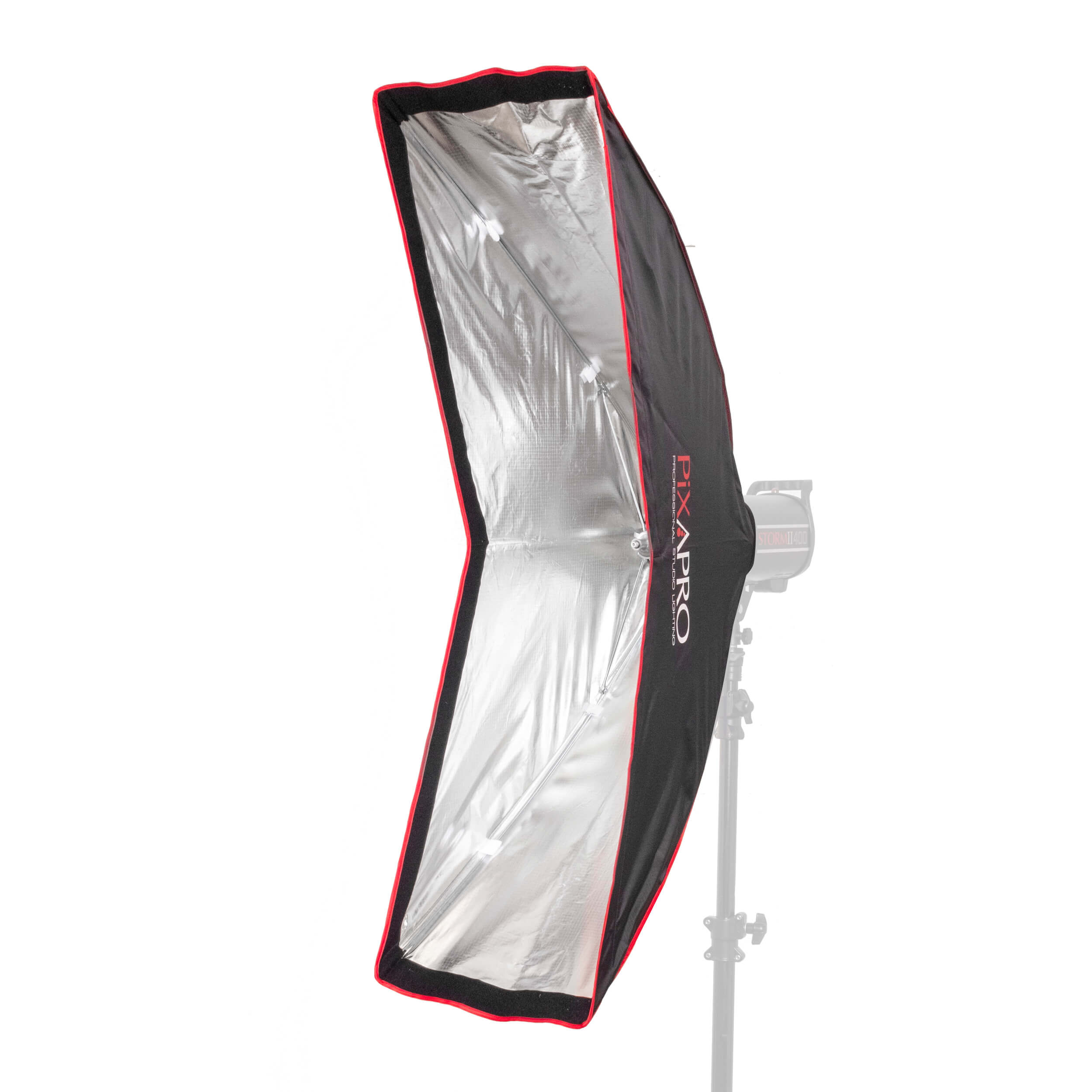 35x120cm (13.7x47.2) Arc Strip Umbrella Softbox - Professional Photography Lighting Diffuser for Studio Portraits, Product Shoots & YouTube Videos