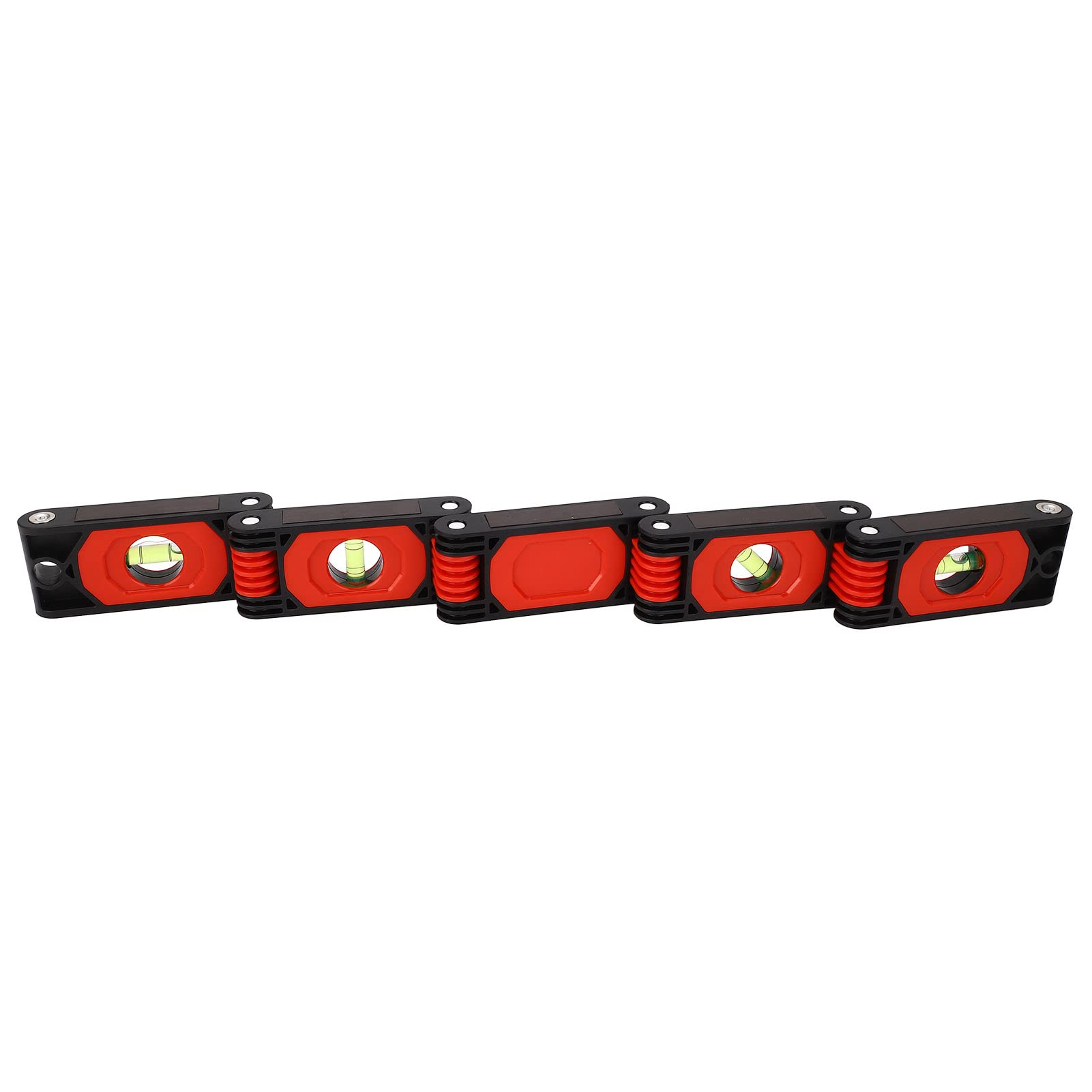 Foldable Level with 4 Bubbles - High Accuracy Expandable Angle Measuring Tool with Magnet for DIY, Home Decoration & Furniture Installation | Perfect for Carpentry, Wall Mounting & Construction Projects