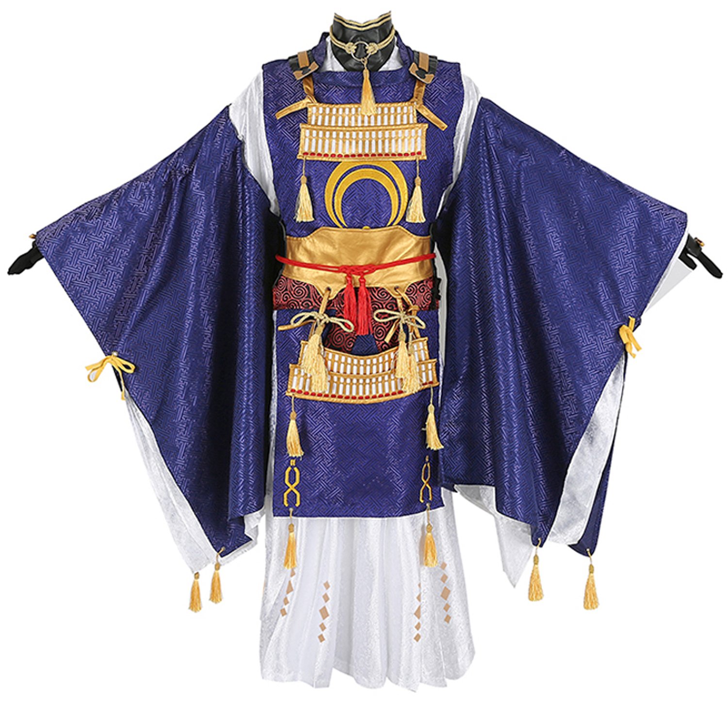**Anime Mikazuki Munechika Cosplay Costume Set - Kimono, Wig & Shoes for Halloween, Conventions & Themed Parties**