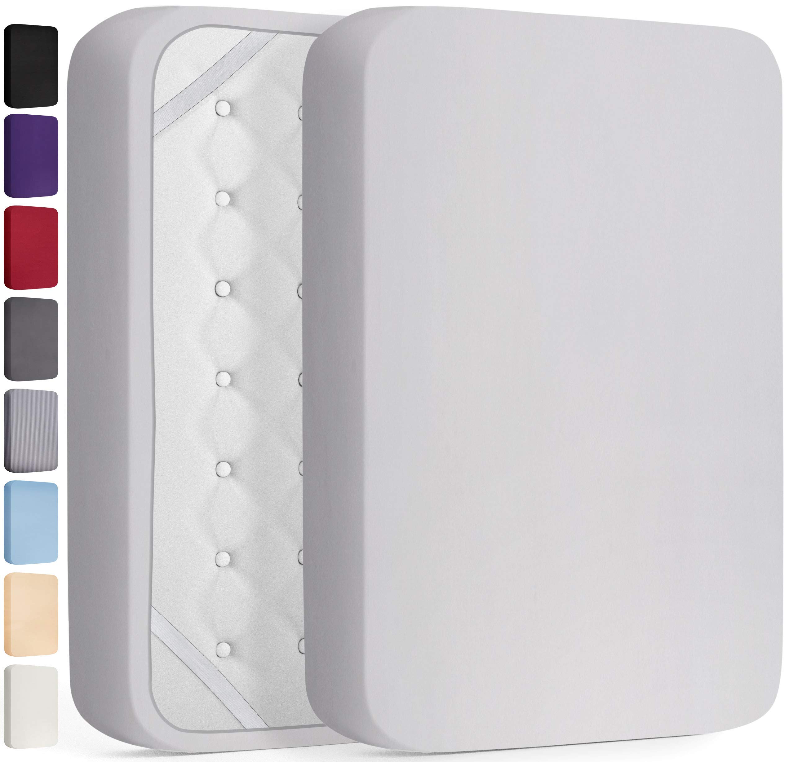 DREAMCARE Twin XL Fitted Sheet - Extra Deep Pocket (Fits 21