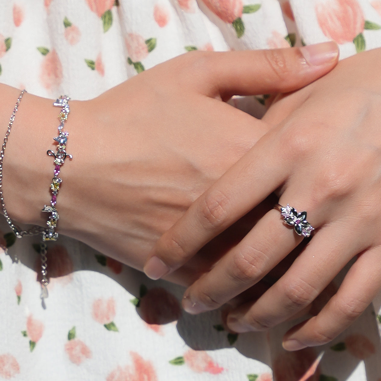 Lily Flower Ring for Women - Elegant Floral Jewelry for Wedding, Party & Everyday Wear
