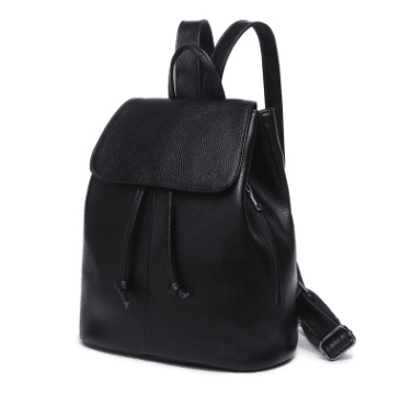 Lovevop Women's Backpack - Korean Style Casual Leather Travel Backpack for Ladies, Soft Genuine Leather, Lightweight & Durable, Perfect for Work, School & Weekend Getaways