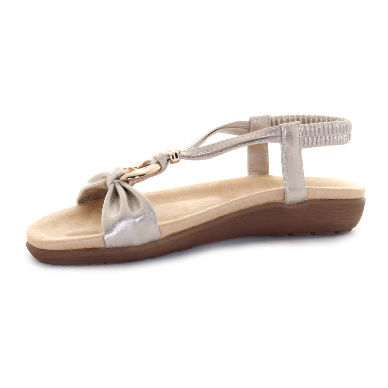 Women's June Sling Sandals - Comfortable Summer Slide Shoes with Adjustable Straps | Perfect for Beach, Pool, Vacation & Casual Outings