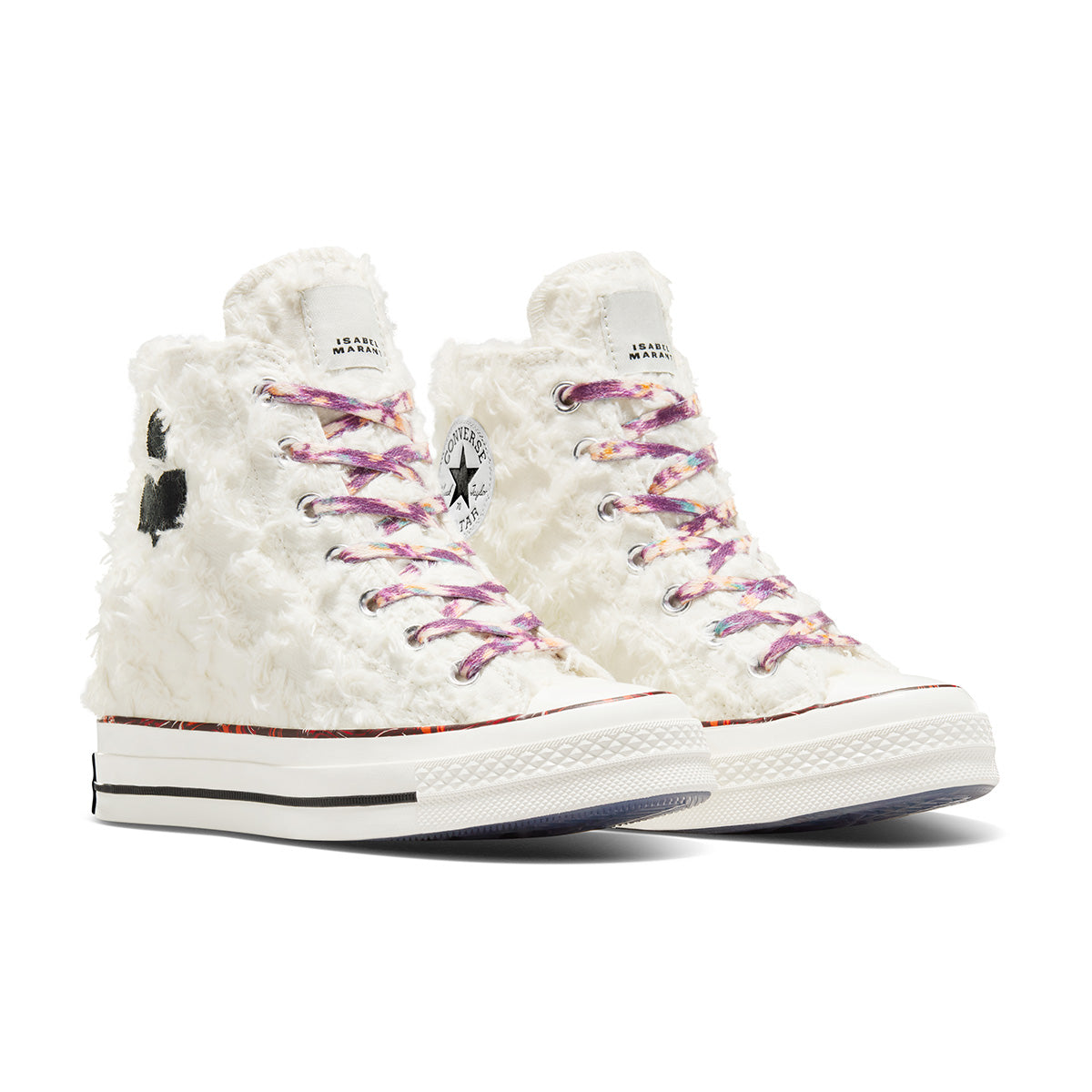 Isabel Marant Women's Chuck 70 Wedge Sneakers in White | Casual & Streetwear Fashion Shoes for Everyday Wear