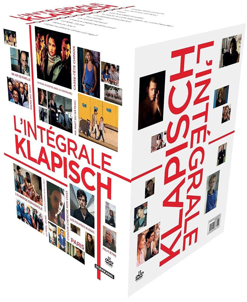 Cédric Klapisch 12-DVD Box Set Collection - Chinese Puzzle, My Piece of the Pie, Paris, Russian Dolls & More - PAL Region 2 Import (Non-US Format) - Perfect for French Film Lovers & Cinephiles