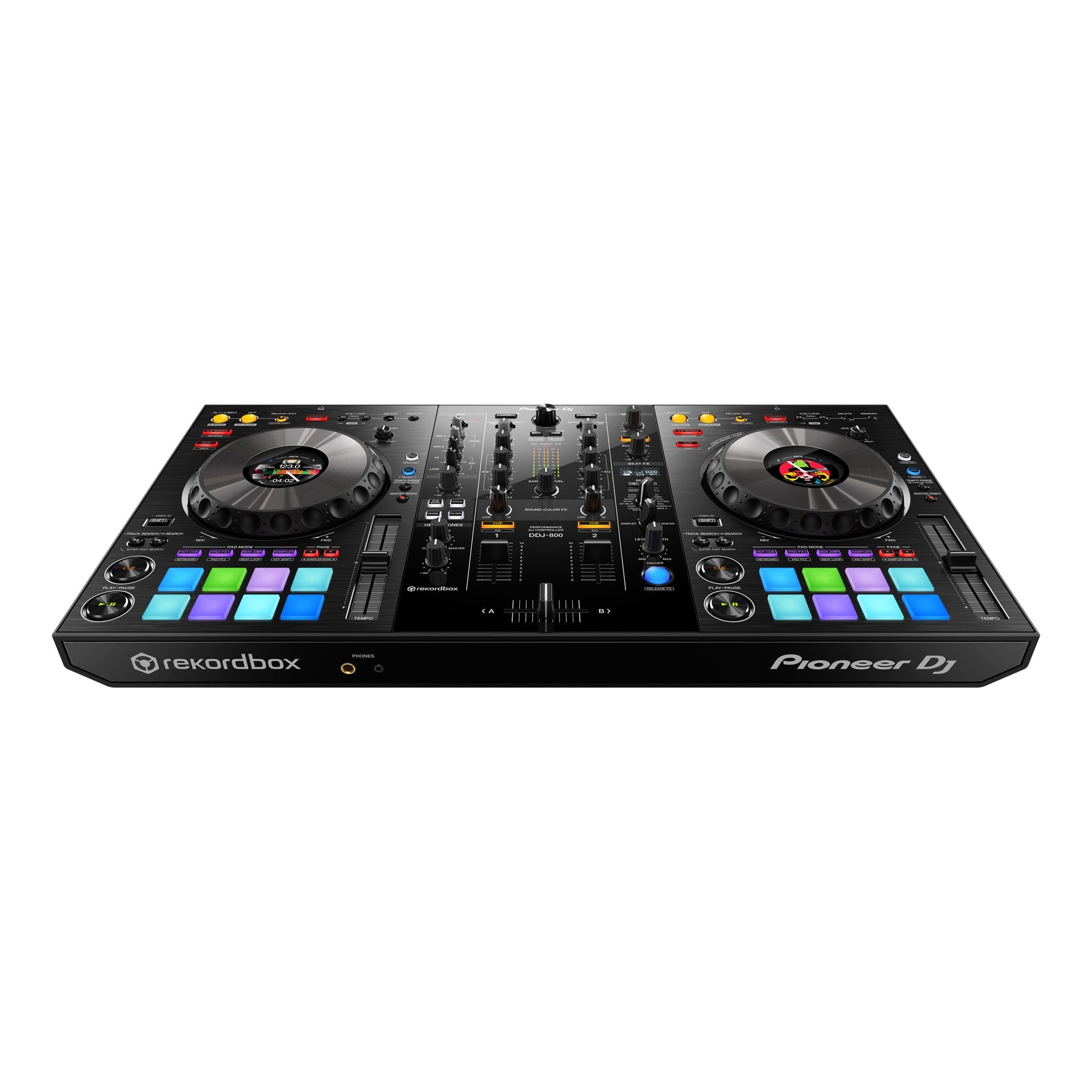 Pioneer DDJ-800 2-Channel Professional DJ Controller for rekordbox - Open Box - Perfect for Clubs, Parties & Home DJing