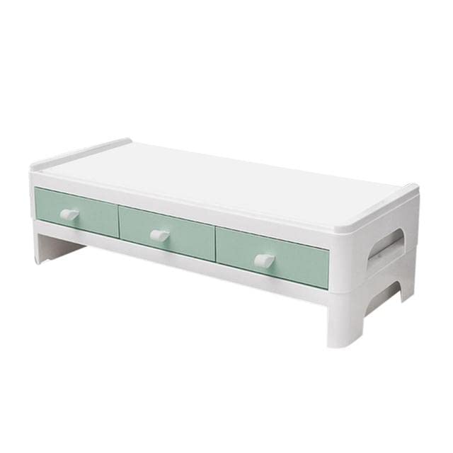 TOPOB Drawer Holder Desk Organizer - Space Saving Storage Box for LCD Monitor & Computer Accessories | Perfect for Office, Home & Gaming Setup