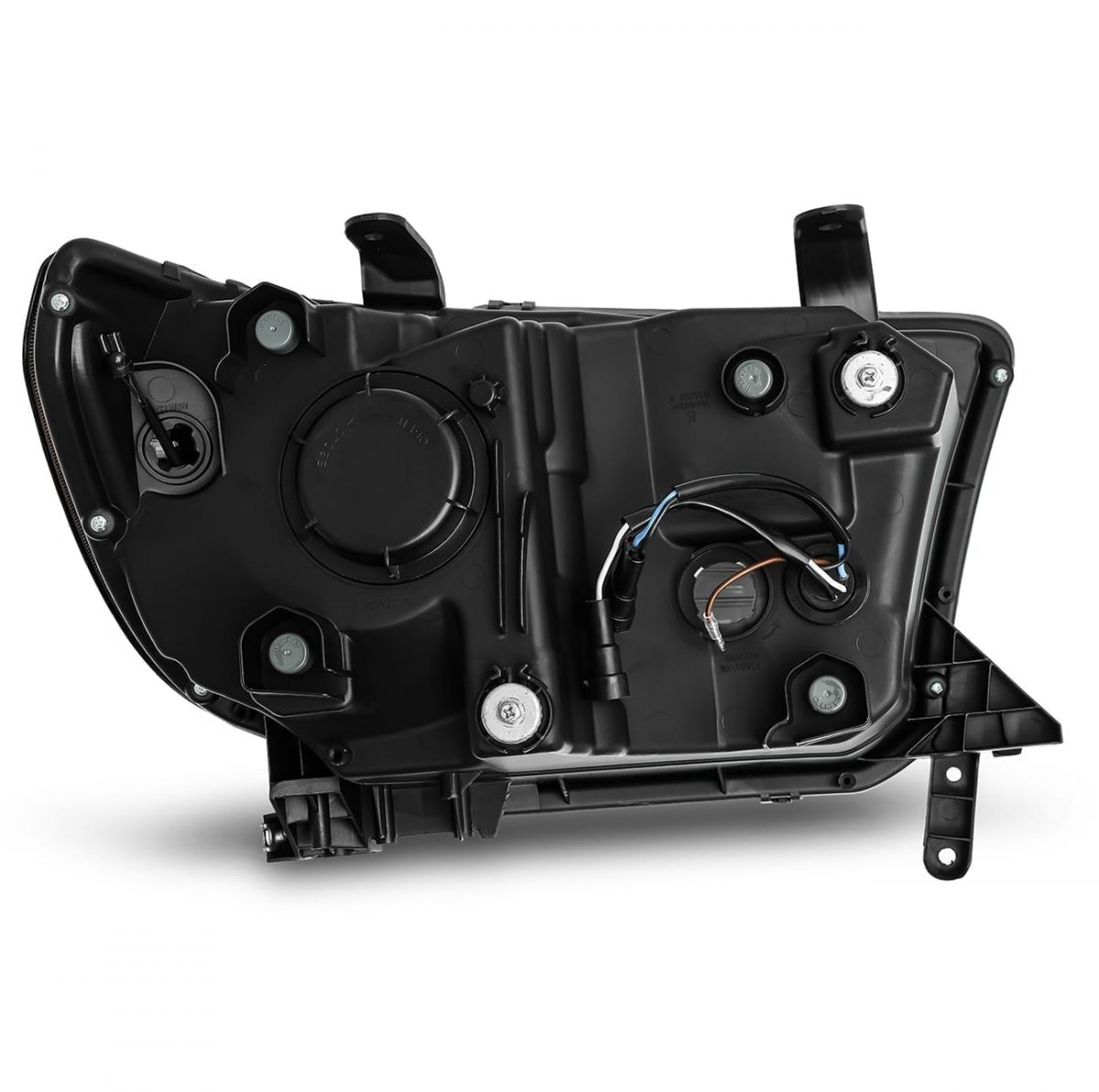 07-13 Toyota Tundra & 08-17 Toyota Sequoia NOVA Series LED Projector Headlights - Black Housing with Adjustable Leveling - Upgrade Your Night Driving Visibility for Off-Road & Highway Safety