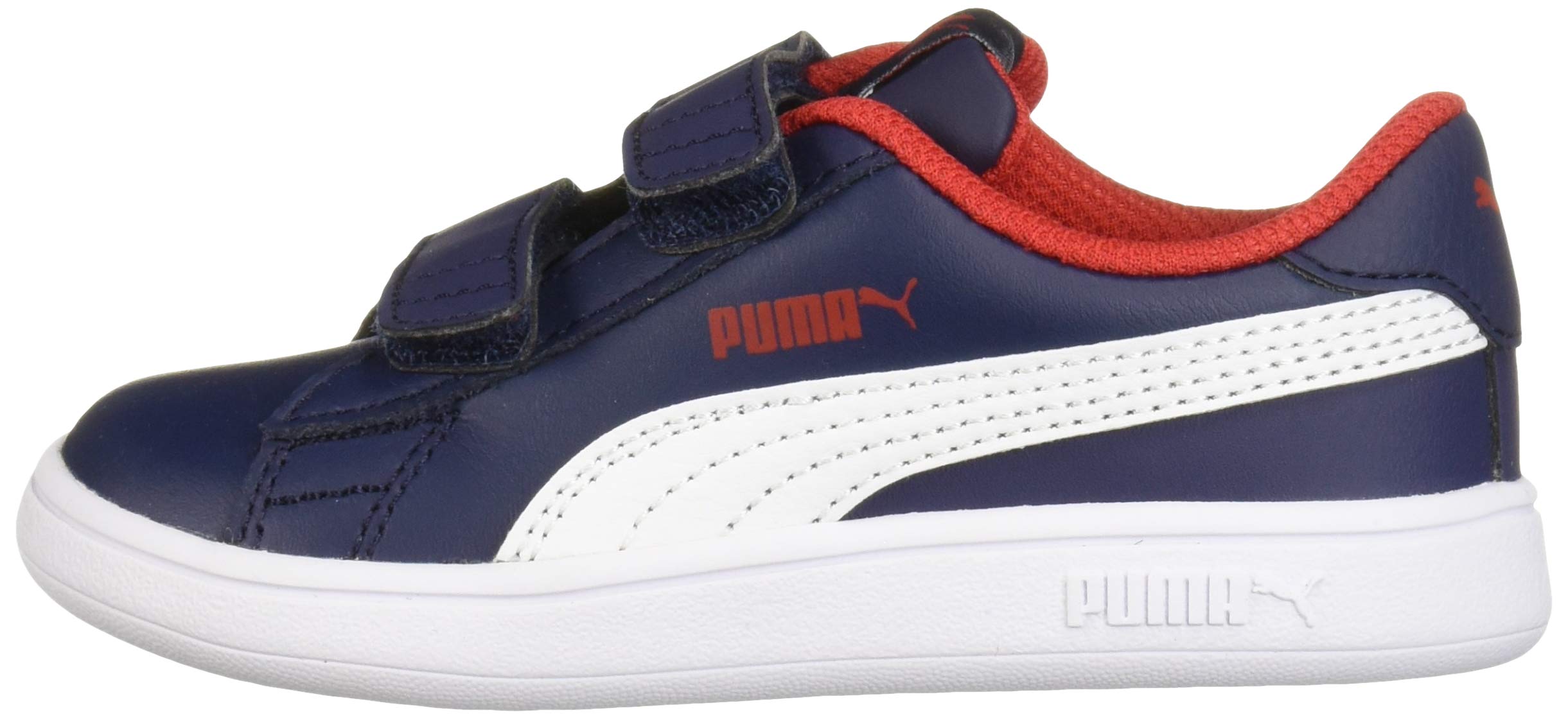 PUMA Unisex-Child Smash 2 Hook and Loop Sneakers - Lightweight Kids' Athletic Shoes for Running, School & Everyday Wear | Velcro Closure for Easy On/Off