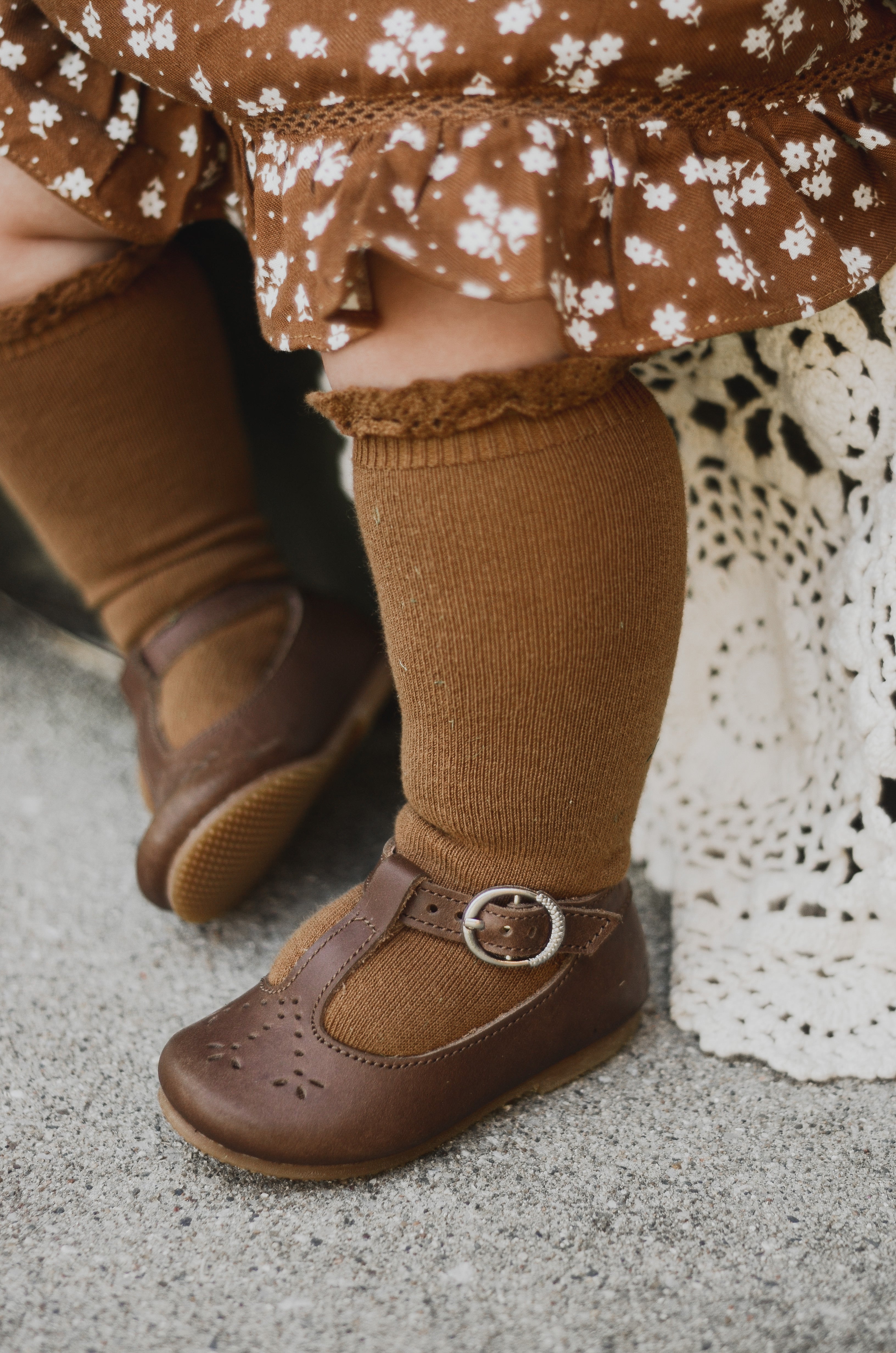 Lace Trim Knee High Socks for Women - Elegant & Comfortable Fashion Socks for Daily Wear, Outfits, and Cosplay
