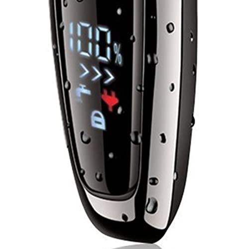 Professional 3-in-1 Electric Razor for Men - Rechargeable Wet/Dry Shaver with Beard Trimmer & Body Groomer | Perfect for Travel, Home Use & Daily Shaving Routine