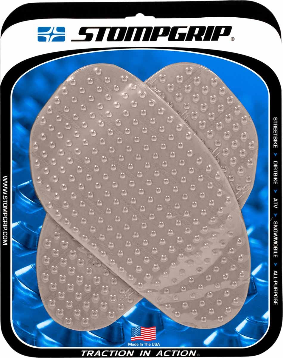 STOMPGRIP-UNI Universal Sport Bike Tank Grip Pads - Non-Slip Motorcycle Knee Grip for Enhanced Control & Comfort - Perfect for Racing, Track Days & Street Riding