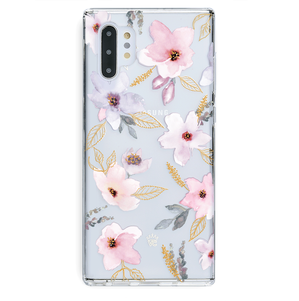 Magnolia Floral Samsung Phone Case - Elegant Flower Design Protective Cover for Samsung Galaxy S21/S20/Note 20 - Perfect for Spring Fashion & Everyday Use