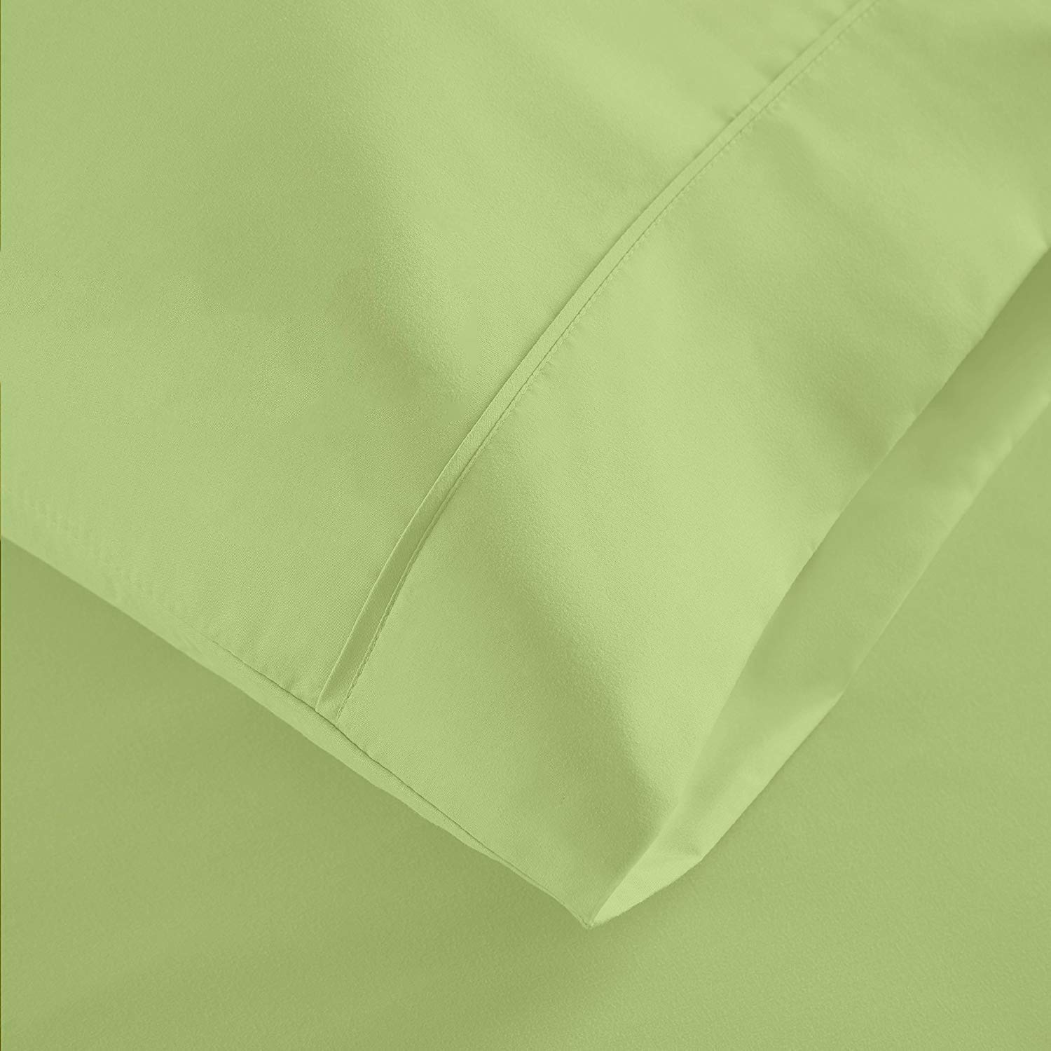 Premium 400 Thread Count 100% Cotton King Size Pillowcase Set (2-Pack) - Ultra Soft Bedding, 20
