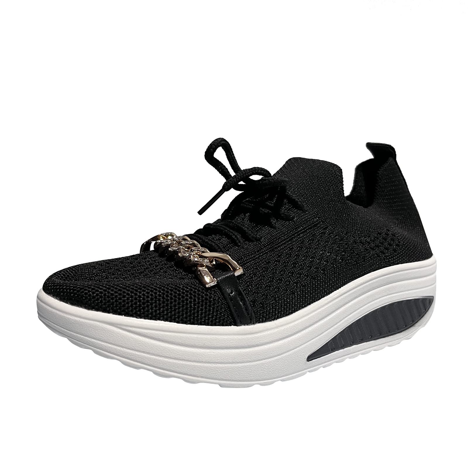 **Women's Slip-On Walking Sneakers - Breathable Mesh Lightweight Non-Slip Casual Running Shoes for Work, Gym, Travel & Everyday Wear**