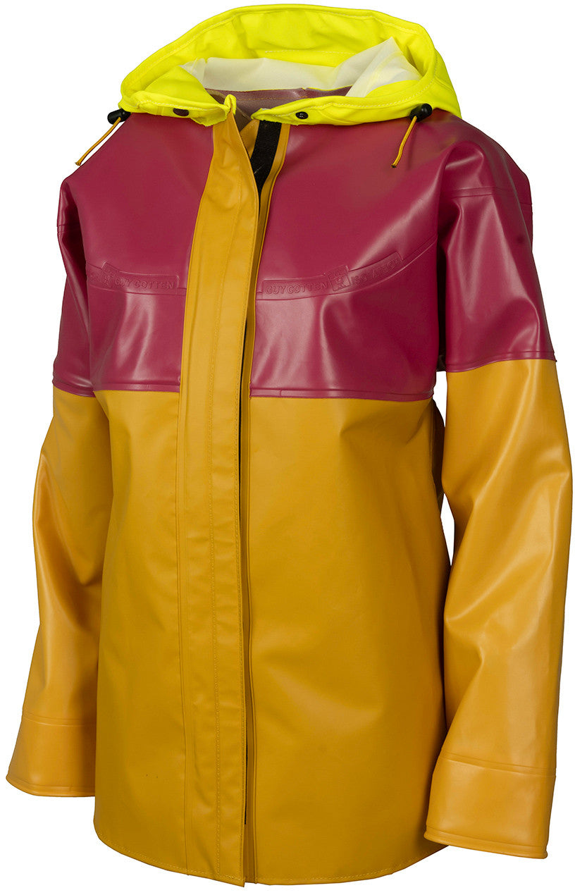 Guy Cotten ISOMUSE Women's Waterproof Jacket with Magic Hood - Perfect for Fishing, Sailing & Outdoor Adventures