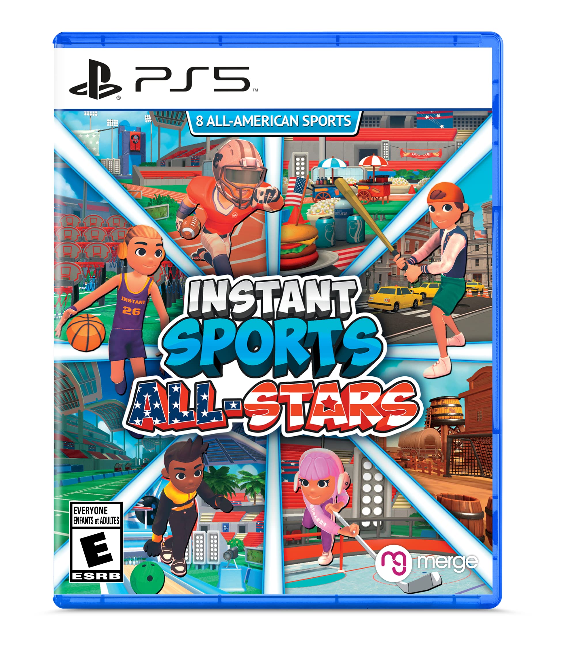 Instant Sports All-Stars - PS5 Video Game | Multiplayer Sports Simulation for Family & Friends | Perfect for Parties, Game Nights & Indoor Fun