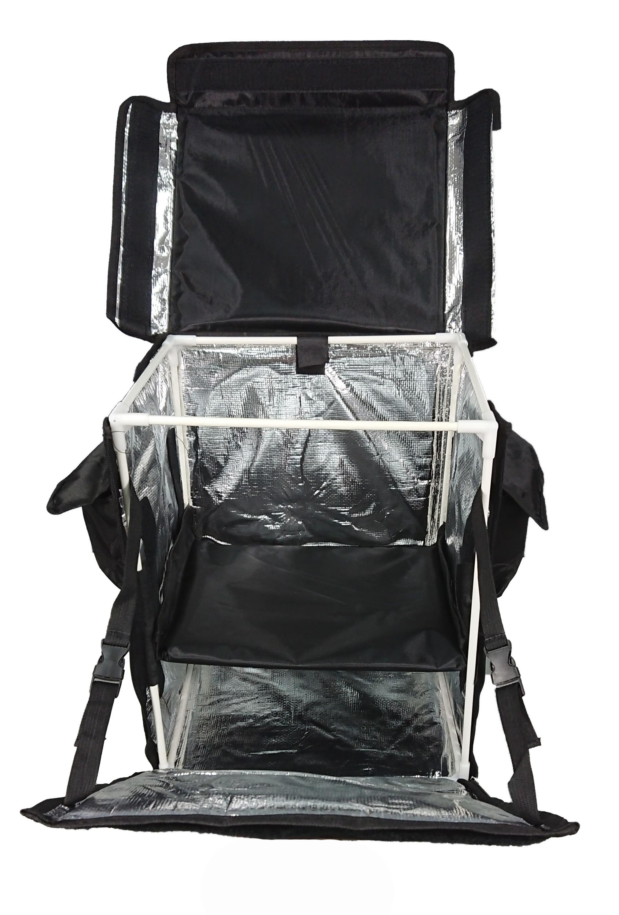 Insulated Food Delivery Bag Medium Size - Lightweight & Durable Thermal Lunch Carrier for Uber Eats, DoorDash, Grubhub - Perfect for Hot & Cold Meal Transport, Catering, Picnics