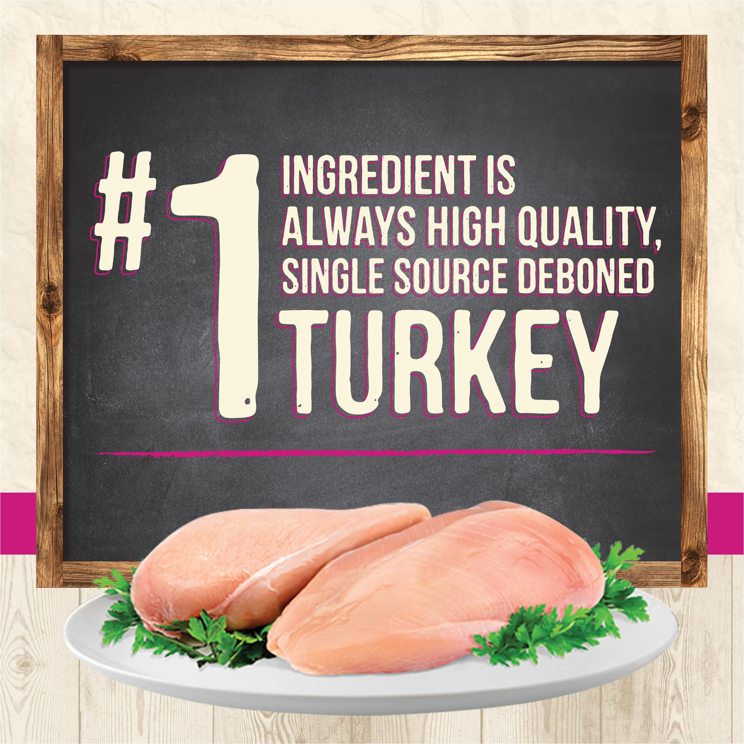 Merrick Limited Ingredient Diet Grain-Free Turkey Recipe Wet Cat Food - Natural Pate Canned Cat Food (24 Pack, 5 oz Cans) for Sensitive Stomach & Allergies - Perfect for Indoor Cats & Picky Eaters