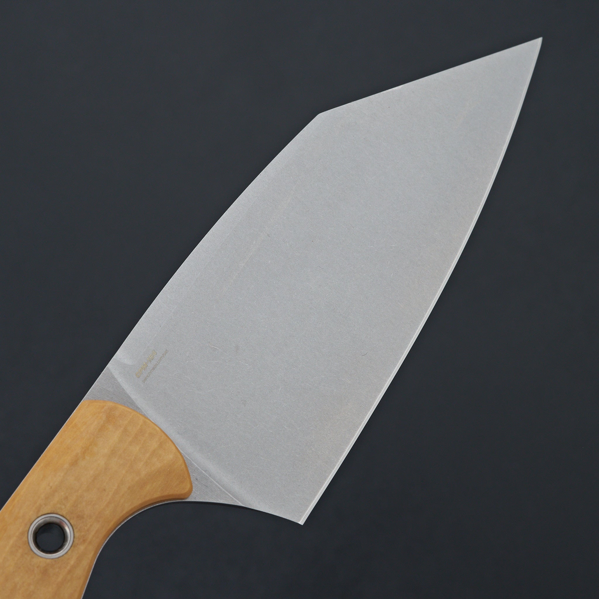 Benchmade Station Kitchen Knife - Premium Maple Valley Richlite & Black G10 Handle - Professional Chef Knife for Cooking, Slicing, and Food Prep - Ideal for Home Kitchens & Culinary Enthusiasts