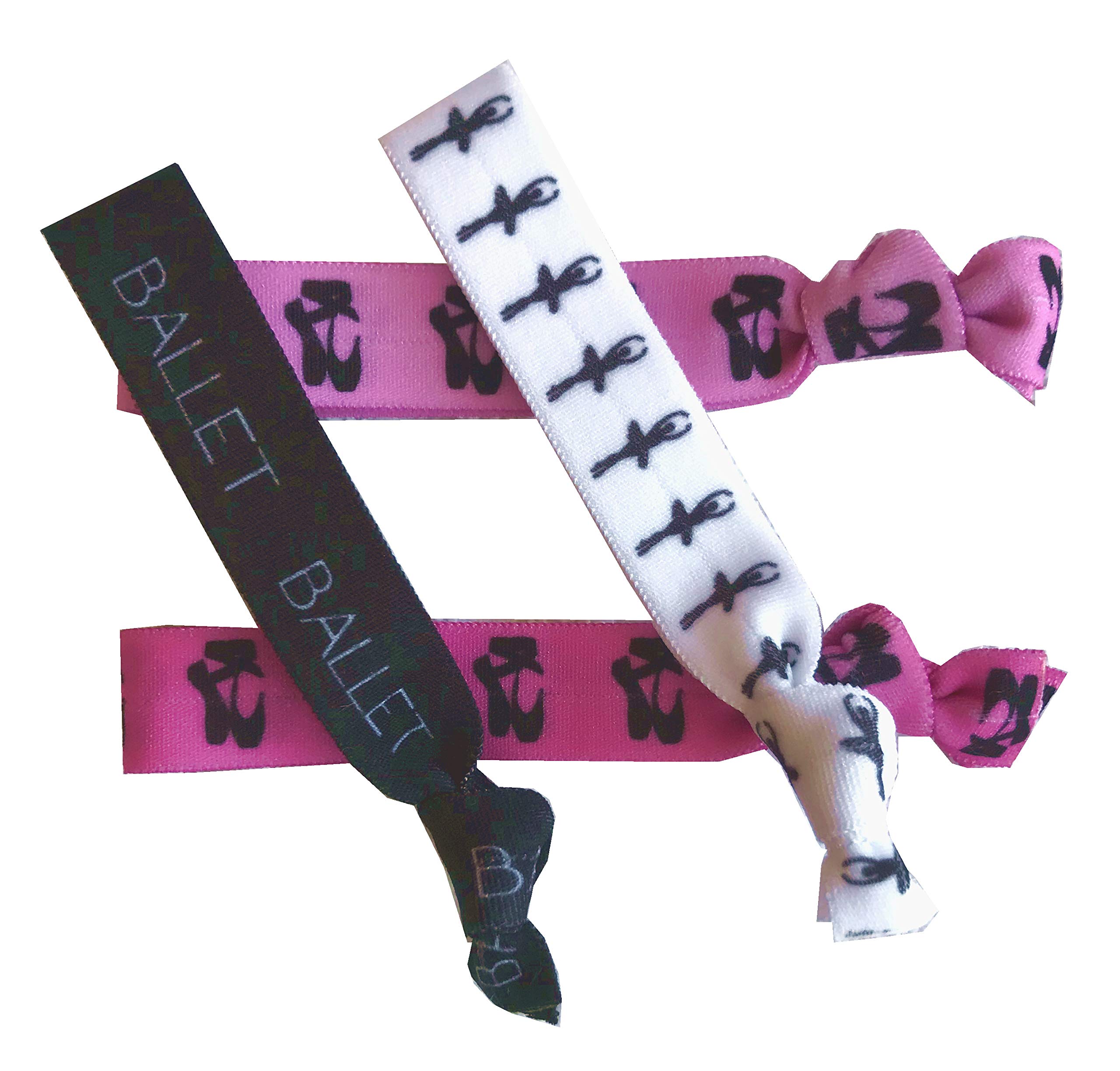 8-Piece Ballet Hair Elastics Set - Perfect Dance Gifts for Girls, Dancers & Teachers | Stretchable Hair Ties for Ballet Class, Recitals & Dance Practice | Ideal Dance Accessories for Kids & Adults