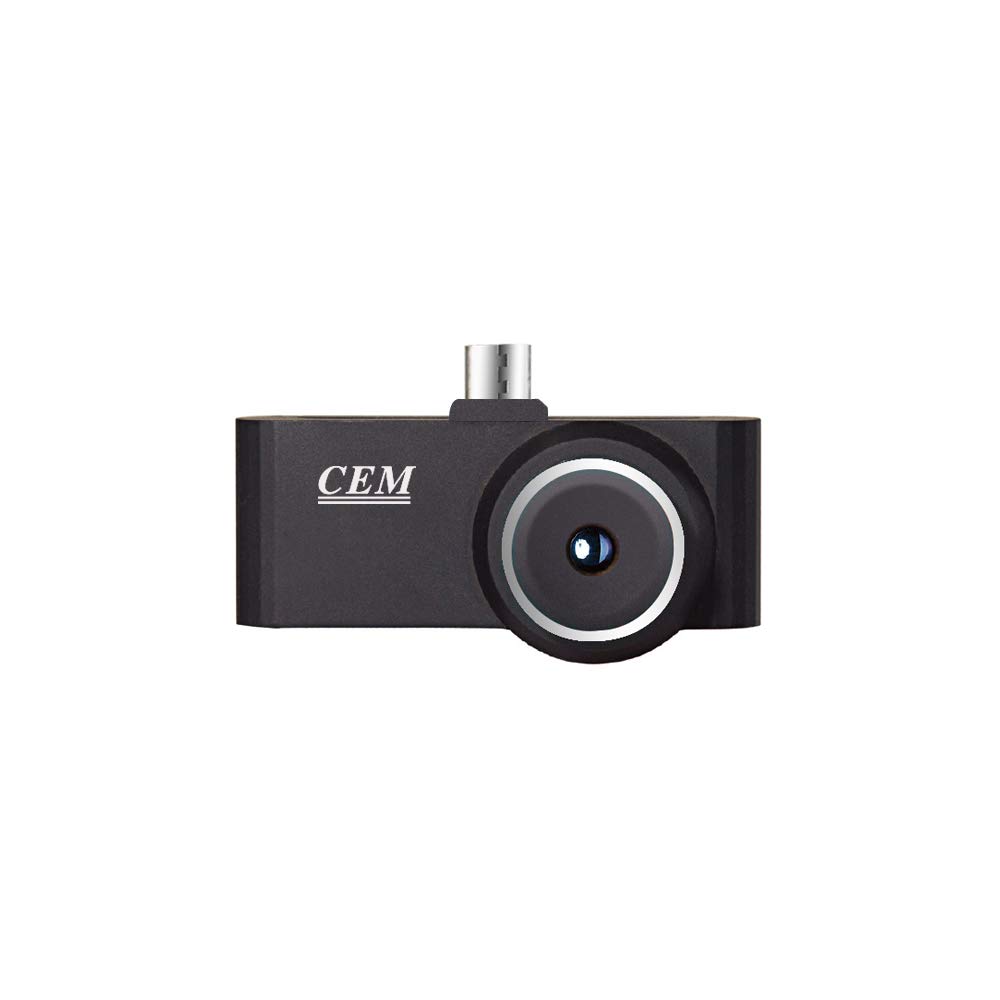 CEM T-10 Misco-USB Type C Professional Thermal Imaging Camera for Smartphones - High Resolution IR Image Enhancement Technology - Perfect for Home Inspection, Electrical Maintenance & DIY Projects