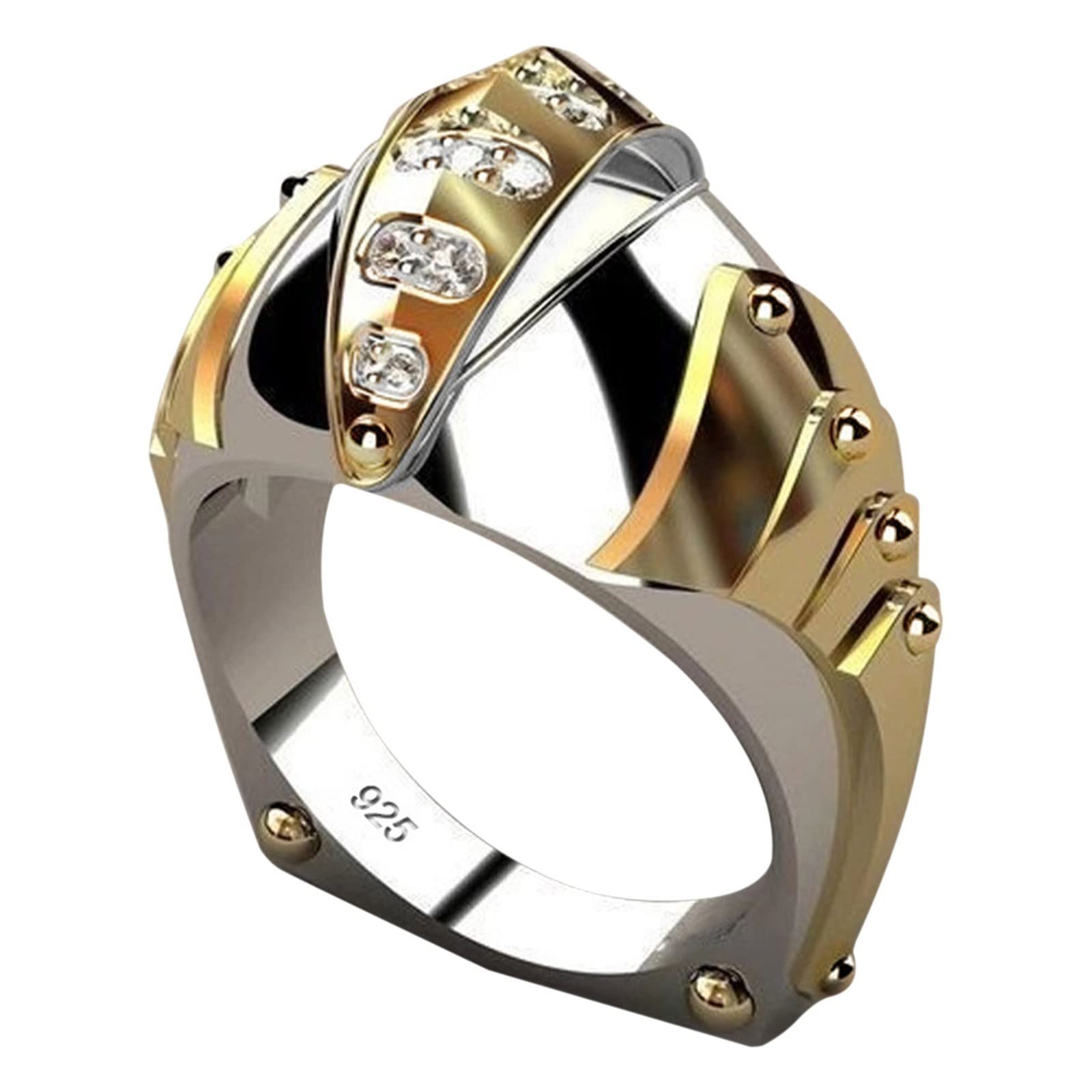 Elegant Sterling Silver Stackable Rings for Women - Classic Cubic Zirconia Band Rings, Minimalist Jewelry for Everyday Wear | Perfect for Layering, Gifts & Special Occasions