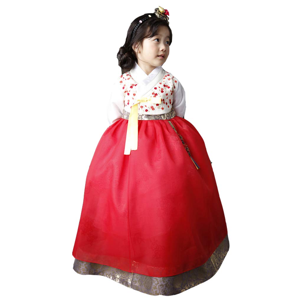 Korean Hanbok Traditional Dress for Girls & Baby - Elegant Thanksgiving & Festival Outfit - Perfect for Parties, Cultural Events & Photo Shoots