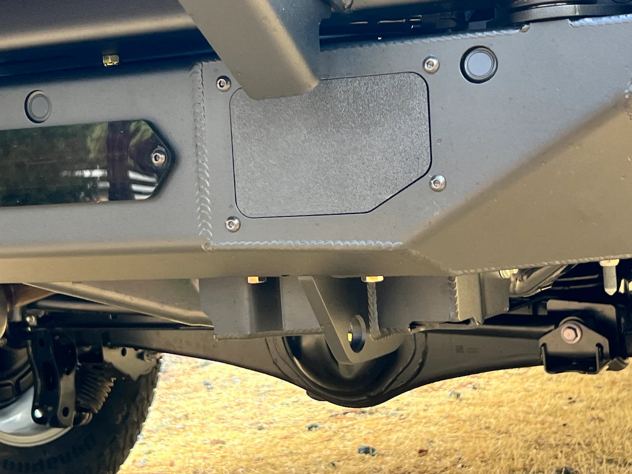 Dissent Off Road Modular Rear Bumper for 2024+ Toyota Land Cruiser 250 - Heavy Duty Off-Road Protection for Adventure & Overlanding