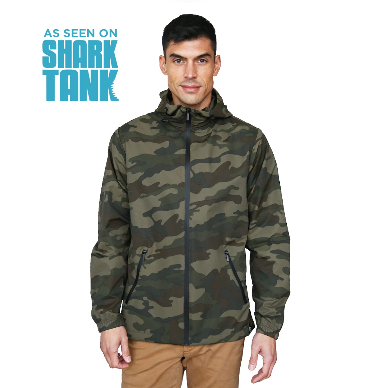 Quikflip 2-in-1 Reversible Backpack Jacket - Unisex Waterproof Rain Jacket 2.0 (As Seen on Shark Tank) - Perfect for Hiking, Travel & Outdoor Adventures