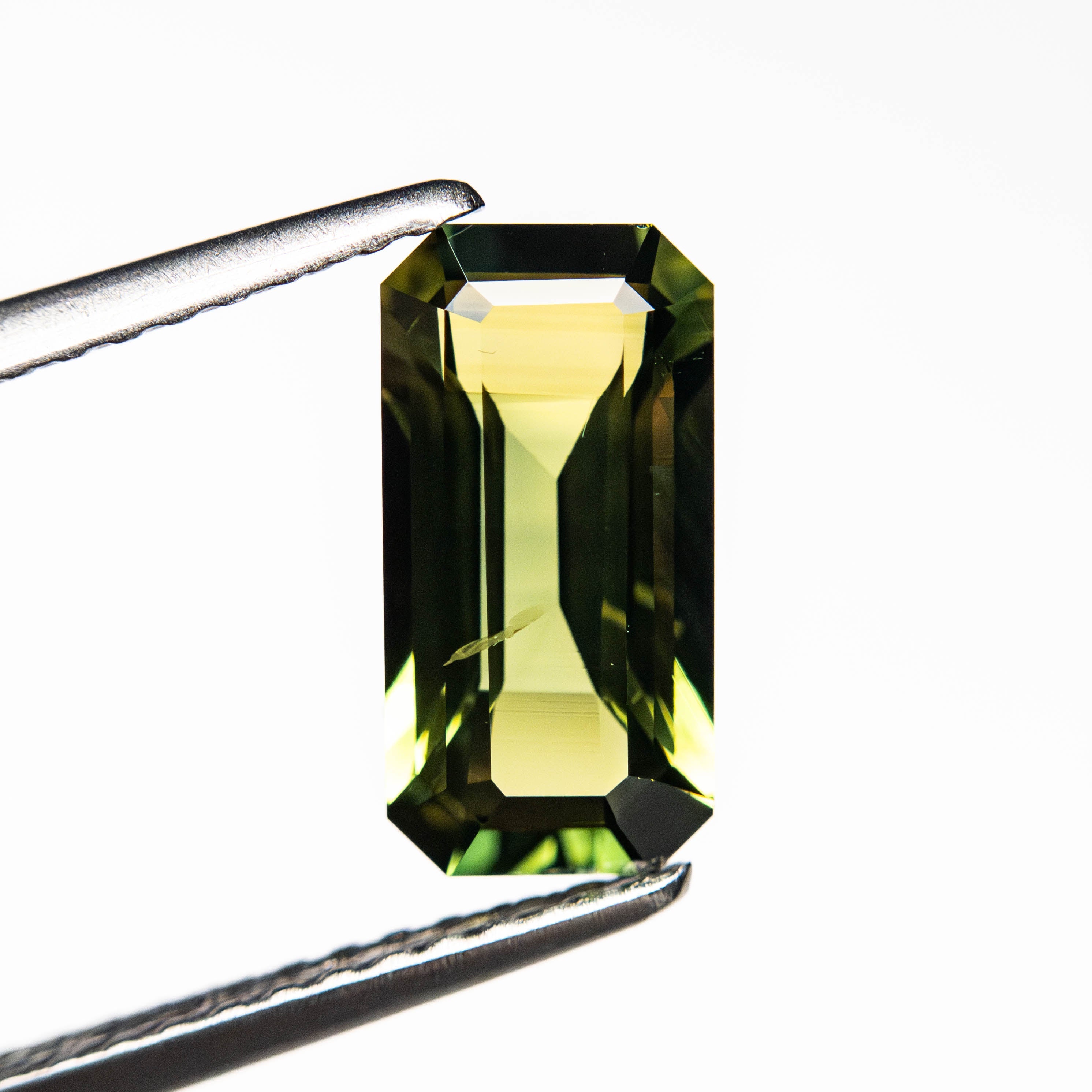 1.80ct Natural Blue Sapphire Gemstone - 9.88x5.04x3.41mm Step Cut Rectangle with Cut Corners (Item#25191-02) - Perfect for Engagement Rings, Pendants & Fine Jewelry Making