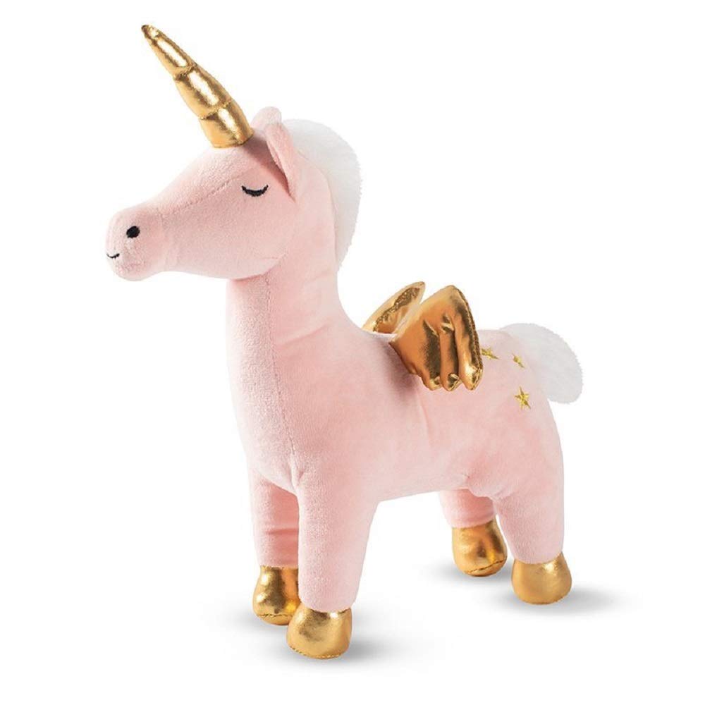 FRINGE STUDIO Magical Alicorn Dog Toy - Interactive Pet Toy for Small & Medium Dogs, Chew-Resistant & Fun for Playtime, Training & Indoor/Outdoor Activities