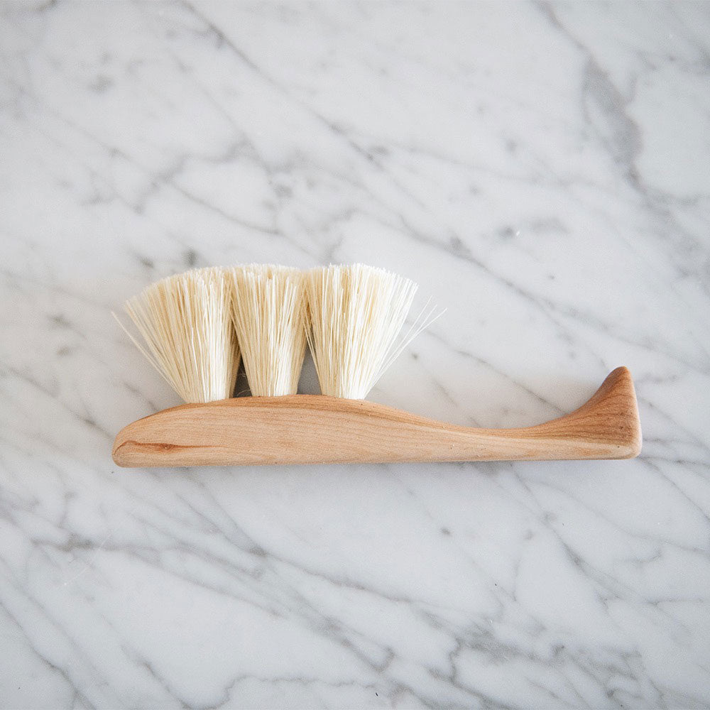 Premium Medium Wooden Counter Brush No. MT0935 - Natural Wood Handle for Kitchen, Bar & Restaurant Cleaning - Perfect for Countertops, Tables & Hard Surfaces