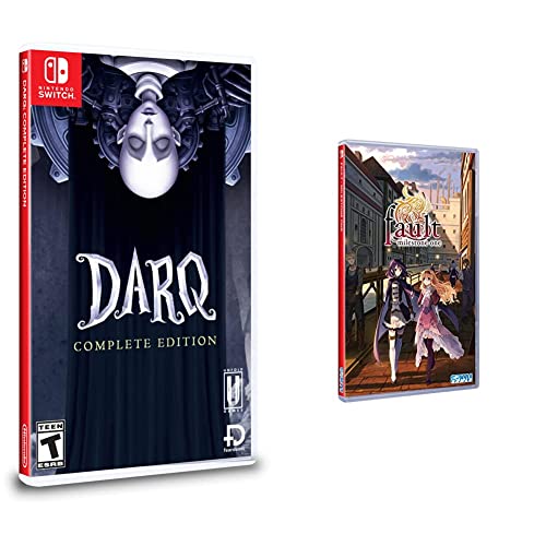 DARQ - Horror Puzzle Game for Nintendo Switch | Fault Milestone One - Visual Novel Adventure for Nintendo Switch | Perfect for Horror Fans & Anime Game Lovers